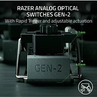 Razer Huntsman V3 Pro - Analog Optical Esports Keyboard  - Web Only