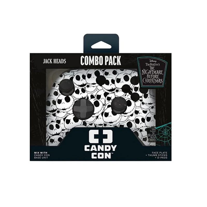 Candy Con X Disney The Nightmare Before Christmas Jack Skellington Combo Pack Controller Kit