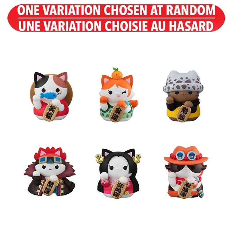 One Piece - Nyan Piece Beckoning Mega Cat Project Blind (Lucky Cat Pirates Ver.) – One Variation Chosen at Random