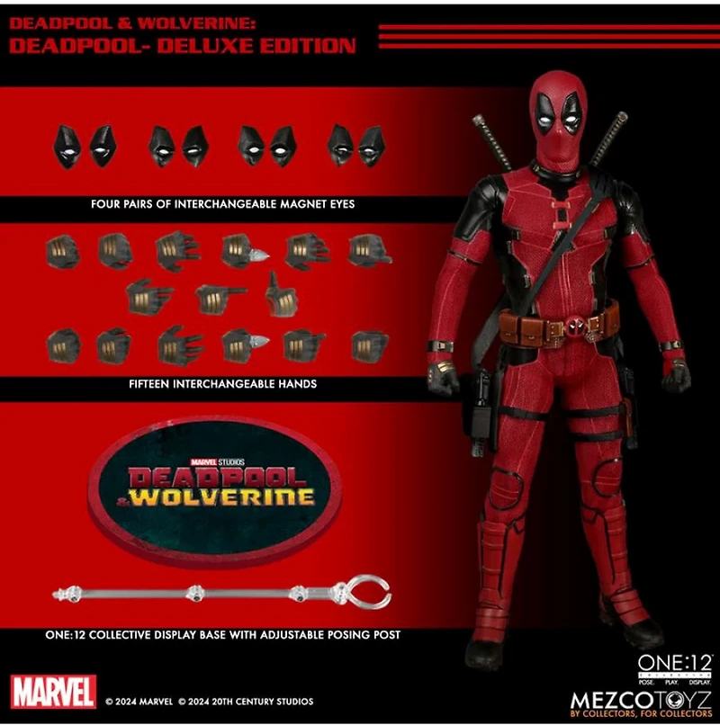 Deadpool & Wolverine - Deadpool One:12 Collective Action Figure