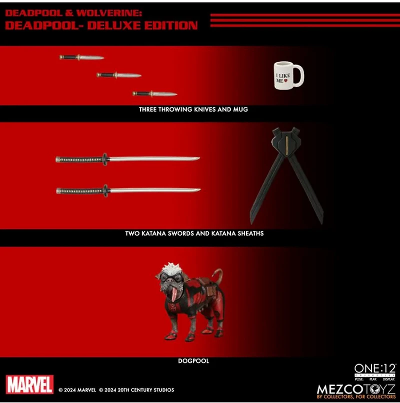 Deadpool & Wolverine - Deadpool One:12 Collective Action Figure