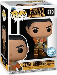 POP! Star Wars Rebels - Ezra Bridger with Sith Holocron 