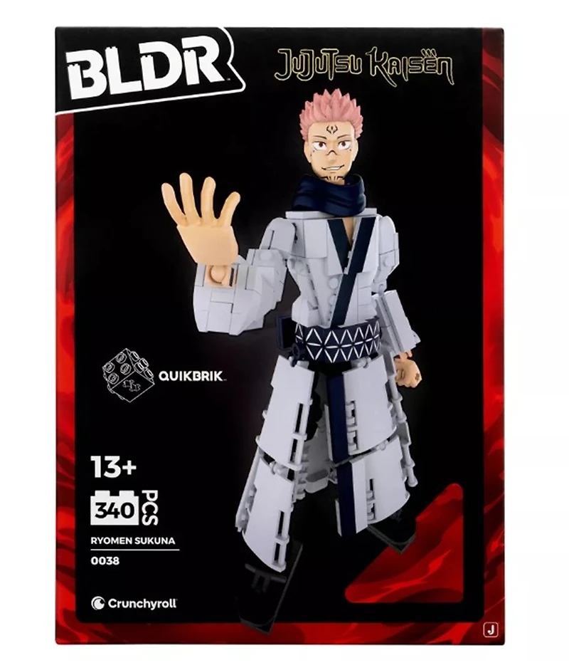 BLDR Anime Buildable Action Figure Set Assorted – One Variation Chosen at Random