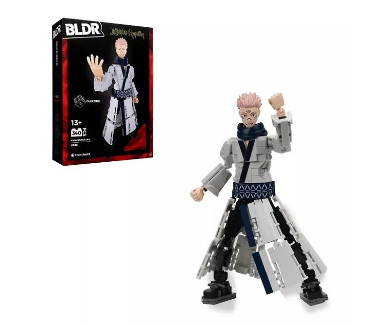 BLDR Anime Buildable Action Figure Set Assorted – One Variation Chosen at Random