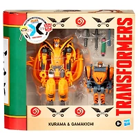 Transformers Collaborative NARUTO SHIPPUDEN x Transformers Kurama and Gamakichi 