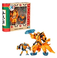 Transformers Collaborative NARUTO SHIPPUDEN x Transformers Kurama and Gamakichi 