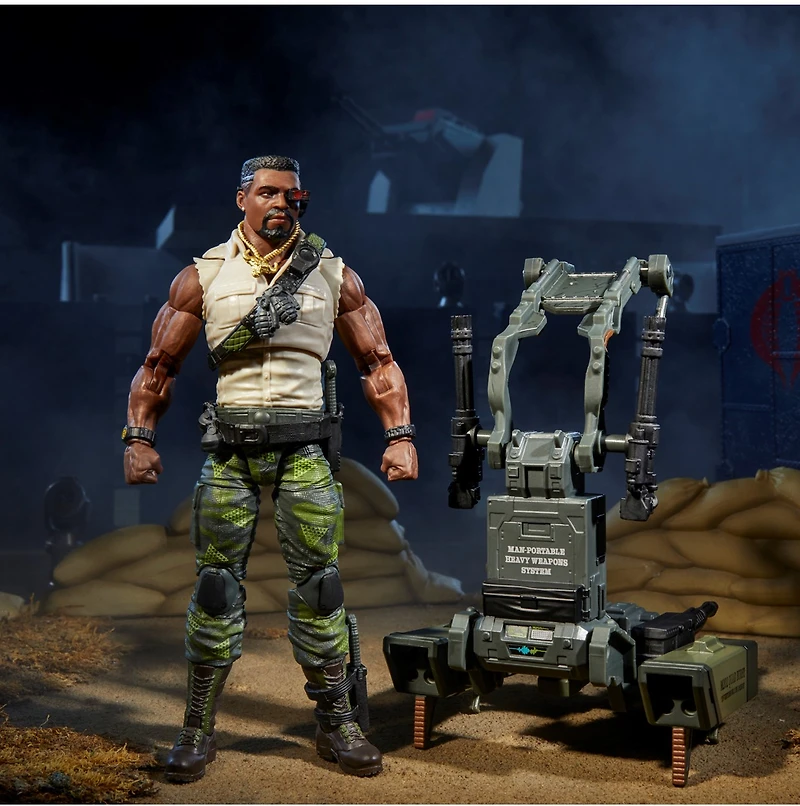 G.I. Joe Classified Series #150, Heavy Duty with Man-Portable Heavy Weapons System 