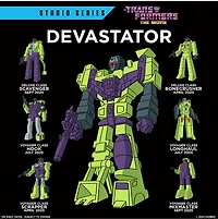 Transformers Studio Series Voyager Class Transformers: The Movie Constructicon Scrapper 