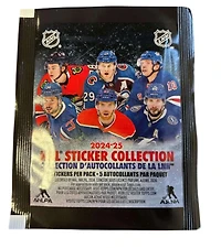 NHL Topps 2024-25 Hockey Sticker Collection Pack 