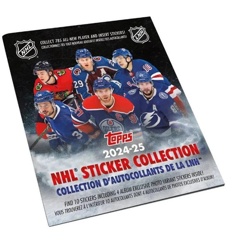 NHL Topps 2024-25 Hockey Sticker Book