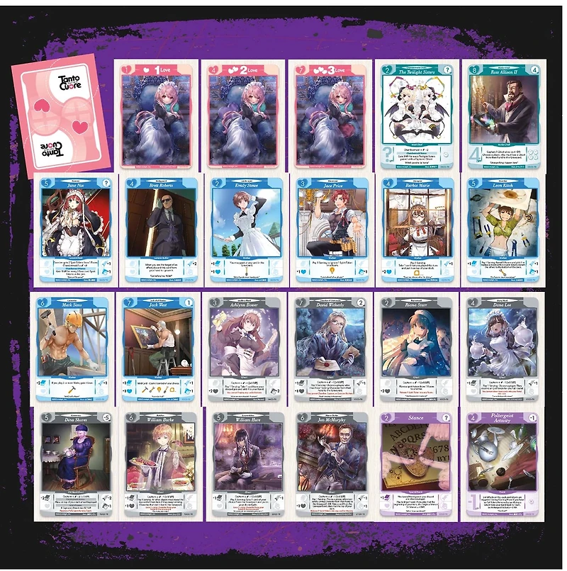 Tanto Cuore: Memento Mori Deck Building Game 