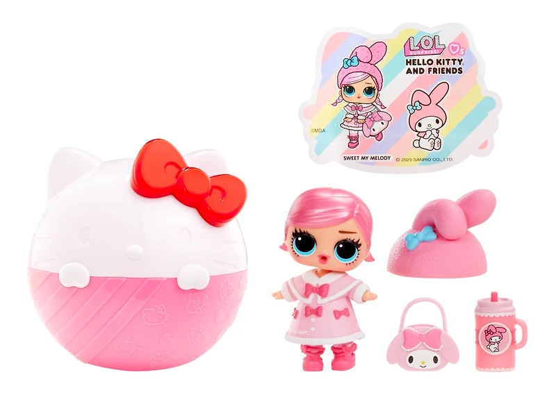 L.O.L. Surprise! Loves Hello Kitty and Friends Tots – One Variation Chosen at Random