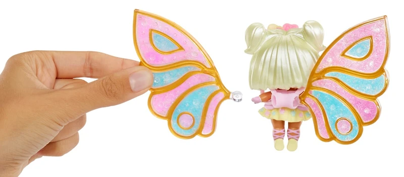 LOL Surprise Fairies! Tots Dolls with Make-Your-Own Fairy Wings – One Variation Chosen at Random