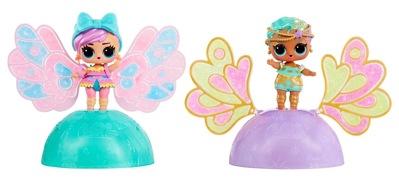 LOL Surprise Fairies! Tots Dolls with Make-Your-Own Fairy Wings – One Variation Chosen at Random