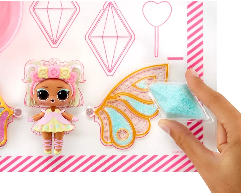 LOL Surprise Fairies! Tots Dolls with Make-Your-Own Fairy Wings – One Variation Chosen at Random