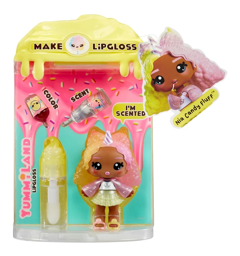 Yummiland Doll & Lip Gloss - Assortment – One Variation Chosen at Random