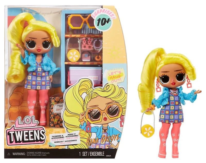 L.O.L. Surprise Tweens Core Doll - Hana Groove