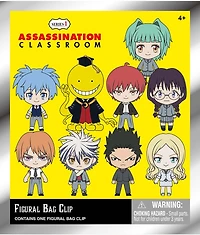 Assassination Classroom Figural Bag Clip – One Variation Chosen at Random