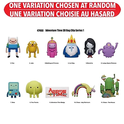 Adventure Time Figural Bag Clip – One Variation Chosen at Random