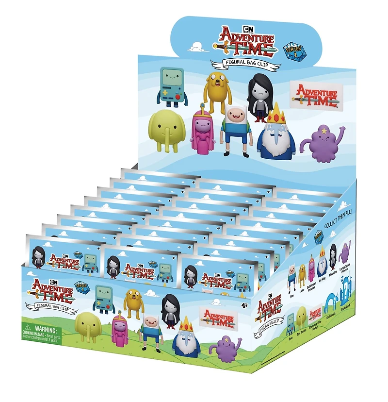 Adventure Time Figural Bag Clip – One Variation Chosen at Random