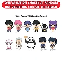 Ranma Figural Bag Clip – One Variation Chosen at Random