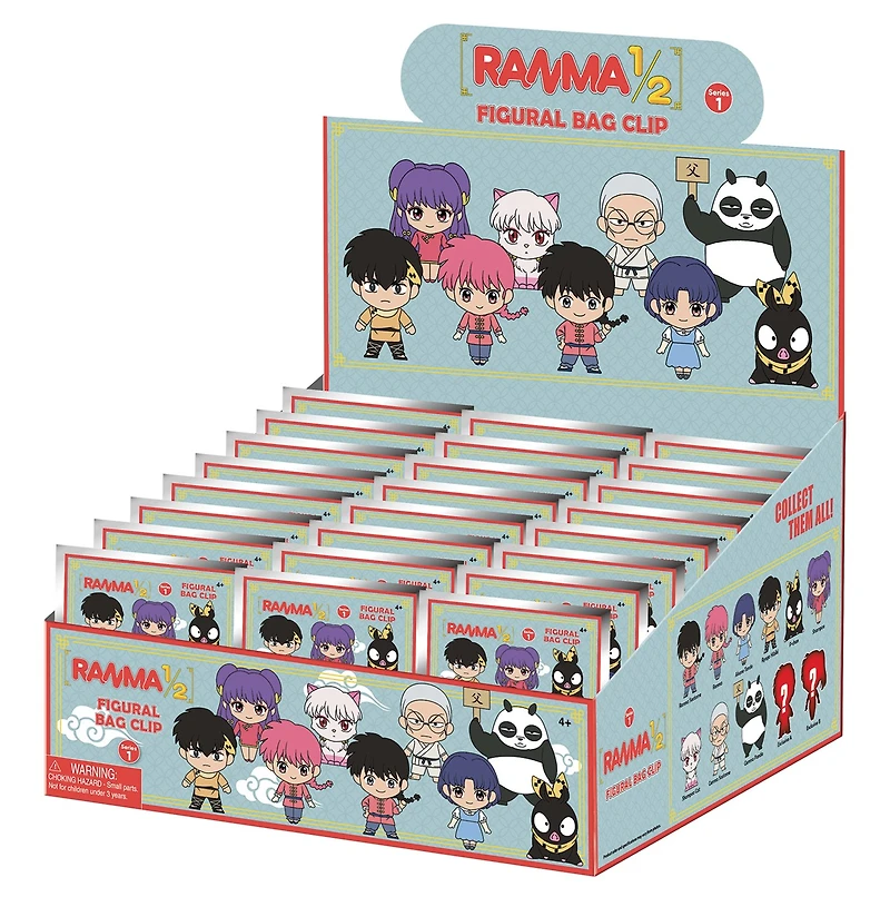Ranma Figural Bag Clip – One Variation Chosen at Random