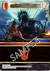 Final Fantasy TCG Set 25 Tears of The Planet Booster 