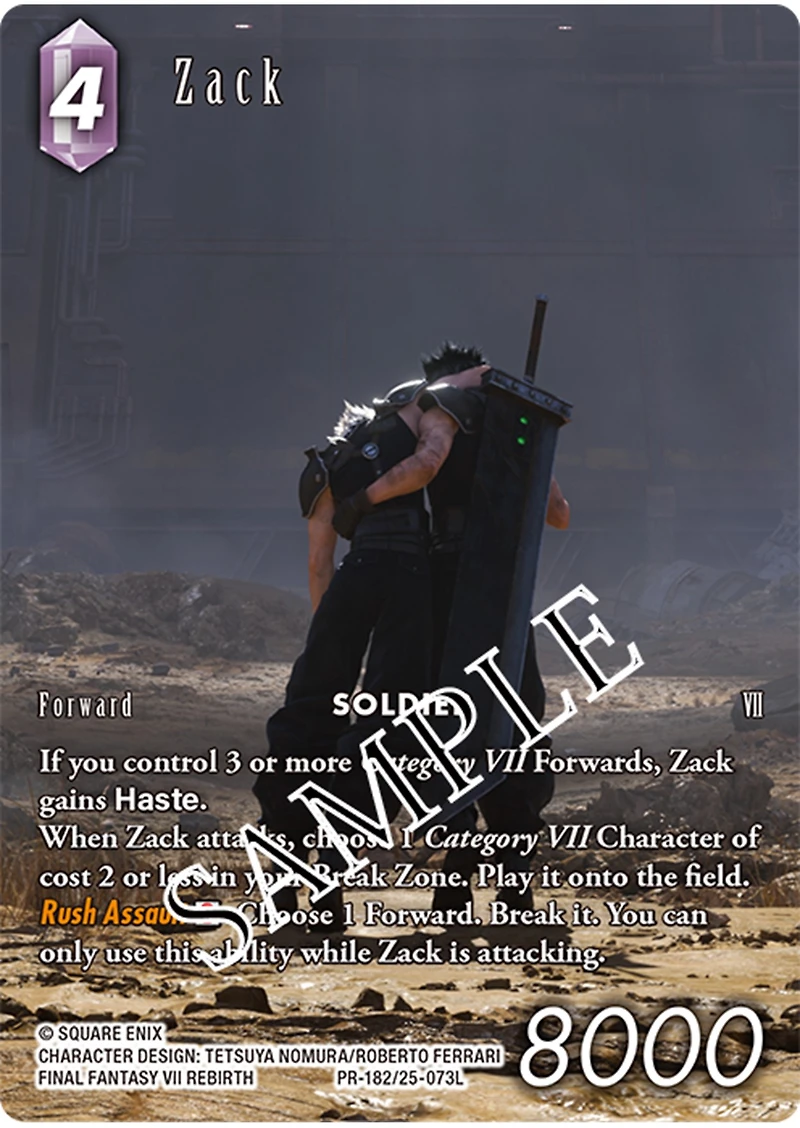 Final Fantasy TCG Set 25 Tears of The Planet Booster 