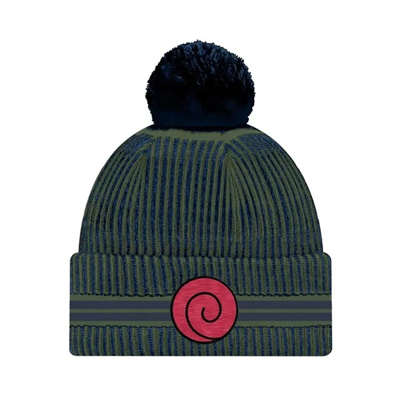 Bonnet côtelé avec logo Naruto Uzumaki 