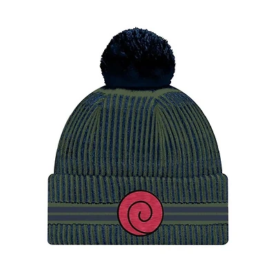 Bonnet côtelé avec logo Naruto Uzumaki 