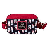 Loungefly: Demon Slayer - All-Over Print Sling Crossbody Bag with Coin Bag 