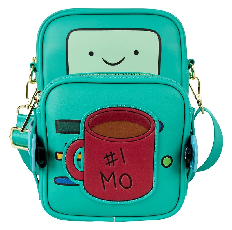 Loungefly: Adventure Time - BMO Crossbuddies® Cosplay Crossbody Bag With Coin Bag 