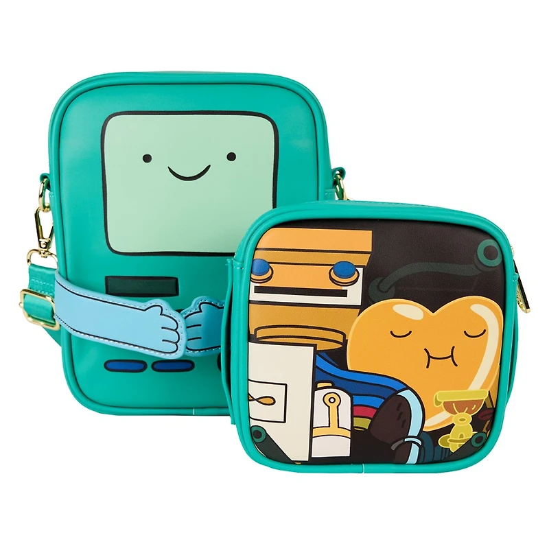 Loungefly: Adventure Time - BMO Crossbuddies® Cosplay Crossbody Bag With Coin Bag 
