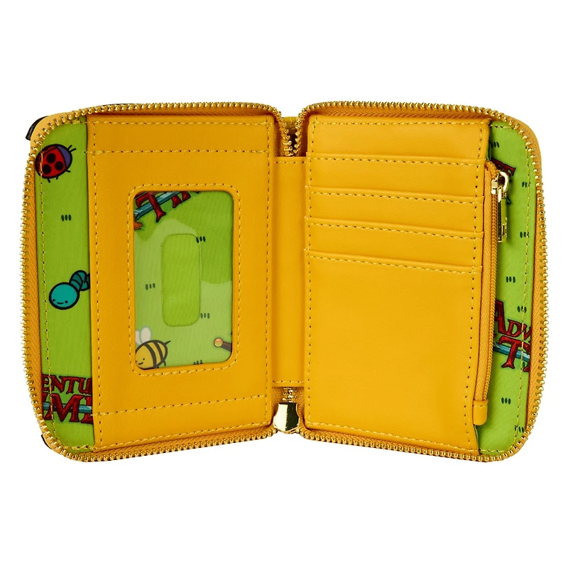 Loungefly: Adventure Time-  Jake Cosplay Zip Around Wallet 