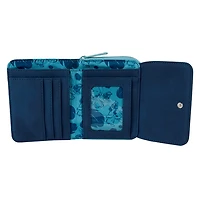 Loungefly : Stitch - Portefeuille fleuri brodé 