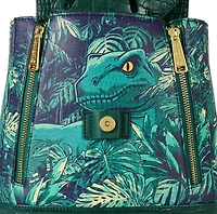 Loungefly: Jurassic World - Jungle Velociraptor Glow Drawstring Mini Backpack 