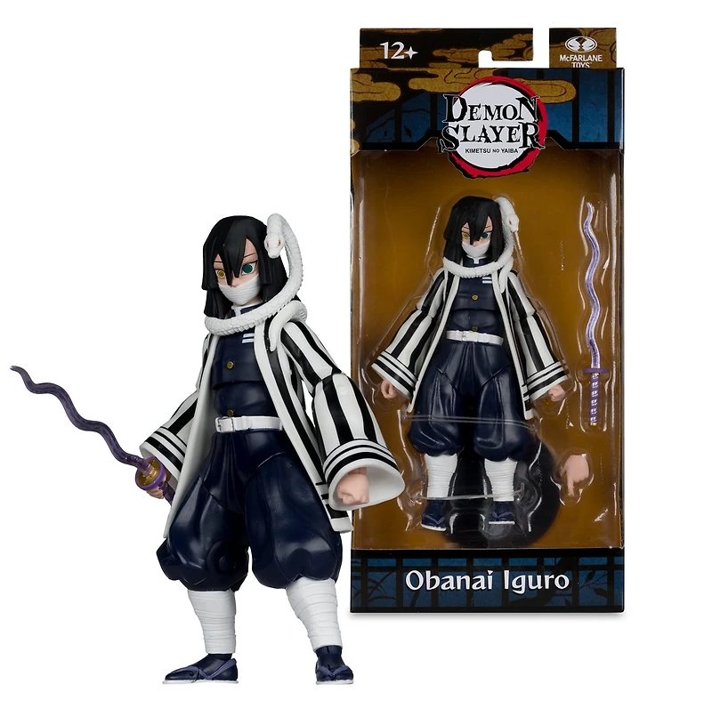 Demon Slayer Obanai Iguro 7-Inch Action Figure 