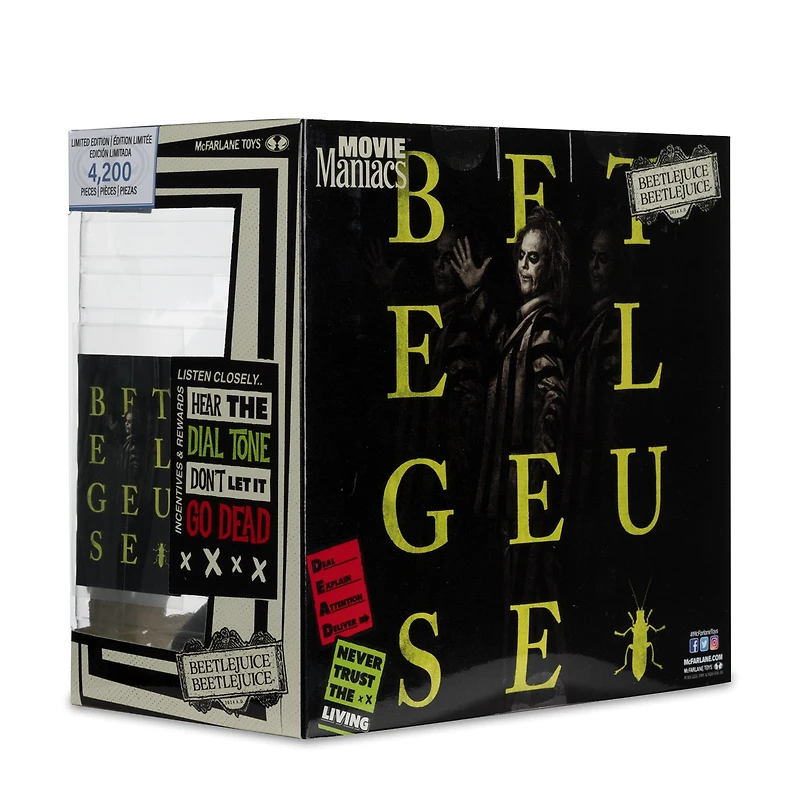 Beetlejuice Beetlejuice 6-Inch Posed Figure 4 Pack 