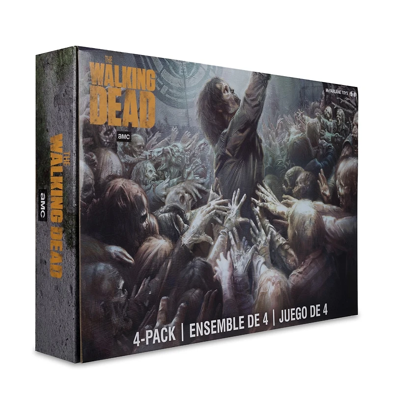 The Walking Dead Walkers 5-Inch Figure 4-pack 