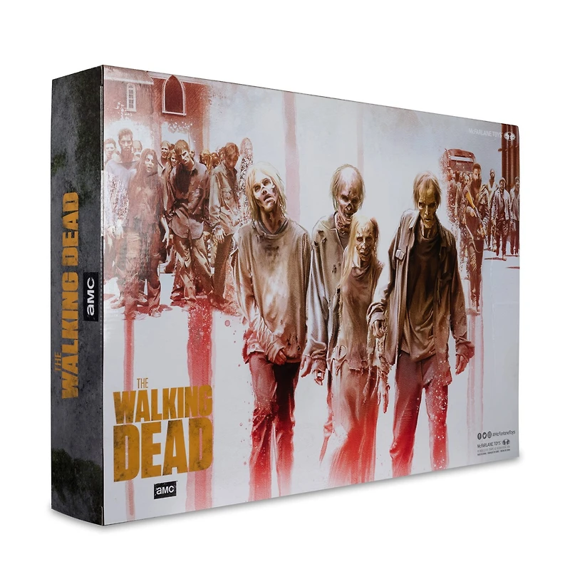 The Walking Dead Walkers 5-Inch Figure 4-pack 