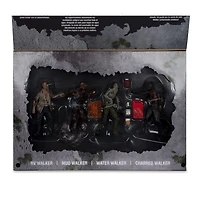 The Walking Dead Walkers 5-Inch Figure 4-pack 