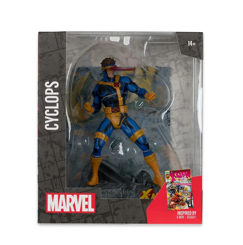 Marvel Cyclops 1:10th Scale Collectible with Scene (X-Men #1)  