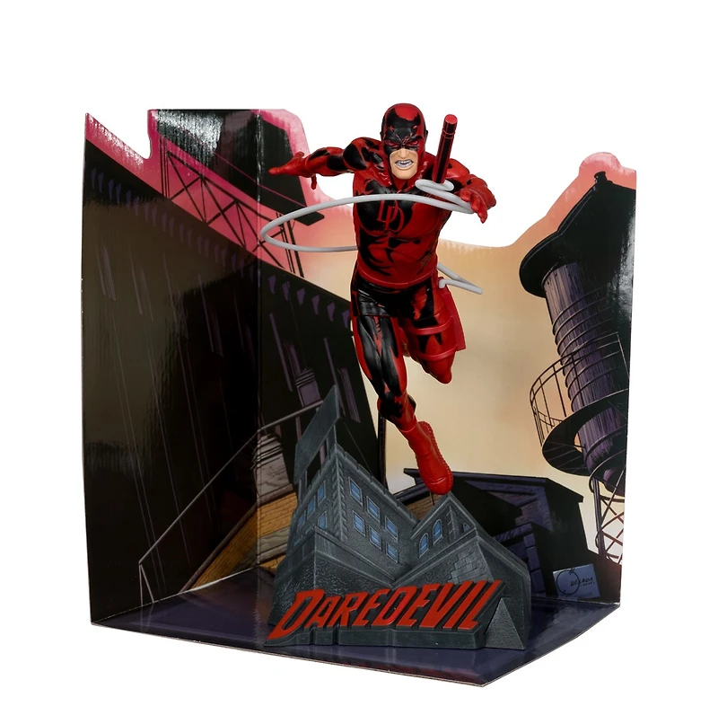 Marvel Daredevil 1:10th Scale Collectible with Scene (Daredevil #600) 