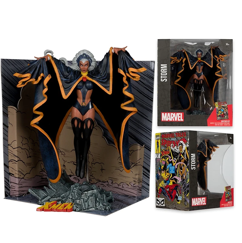 Marvel Storm 1:10th Scale Collectible with Scene (Marvel Tales Featuring Spider-Man and The X-Men #2 