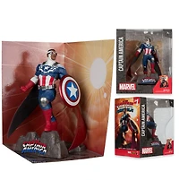Marvel Captain America 1:10th Scale Collectible with Scene (All-New Captain America #1) 