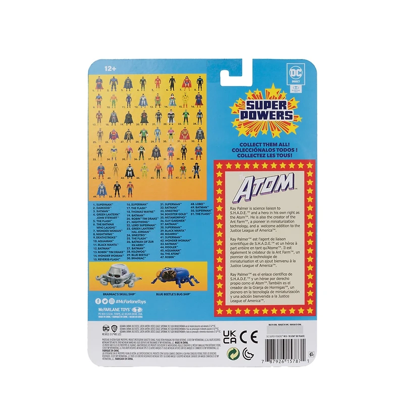 DC Super Powers The Atom (Ray Palmer) 4.5-Inch Action Figure 