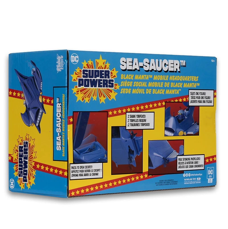 DC Super Powers Sea-Saucer (Black Manta's Mobile Headquarters) Vehicle 