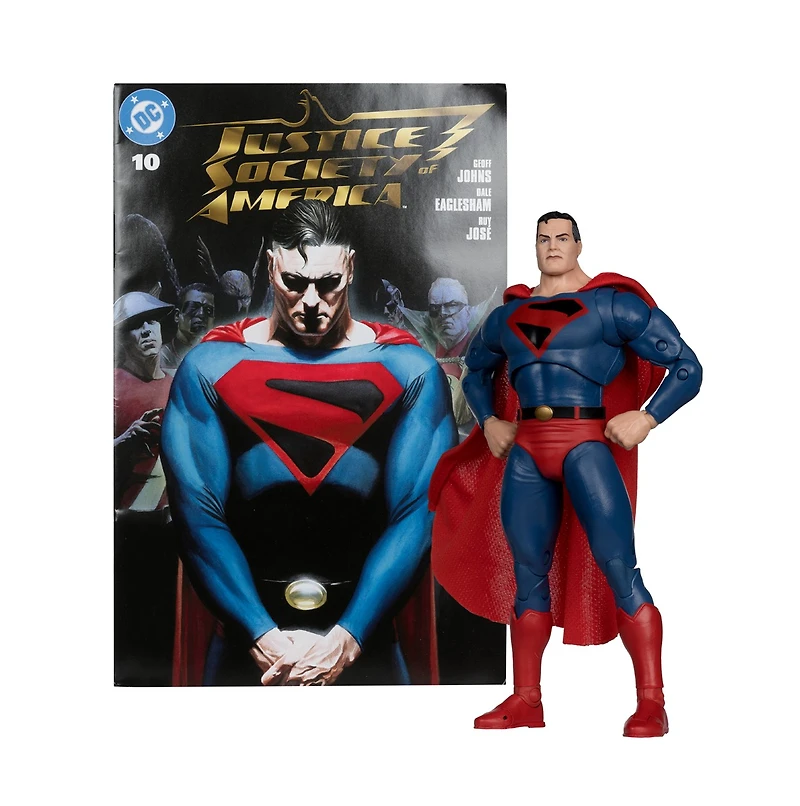 DC Direct Page Punchers Superman (Kingdom Come) 7-Inch Figure with Comic 