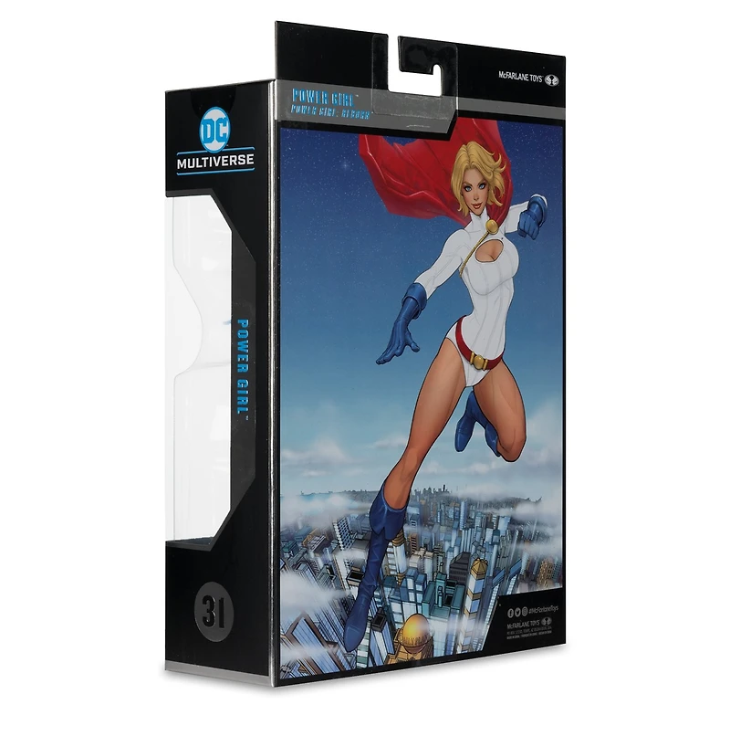 DC Multiverse Power Girl (Power Girl: Reborn) 7-Inch Action Figure McFarlane Collector Edition #31 - 1 in 6 chances of getting the chase