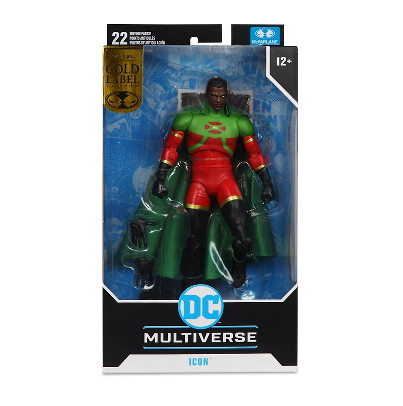 DC Multiverse Icon (Icon & Rocket: Season One) Gold Label 7-Inch Action Figure 